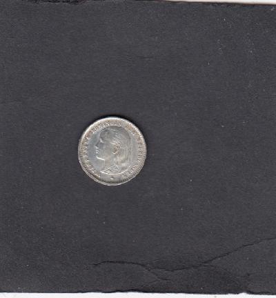 Beschrijving: 10 Cent WILHELMINA  